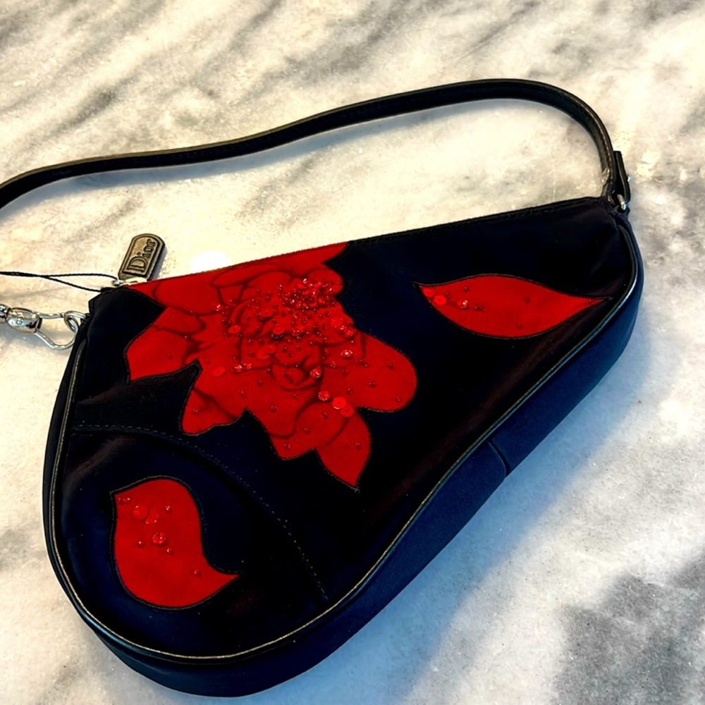 Limited edition Dior saddle bag